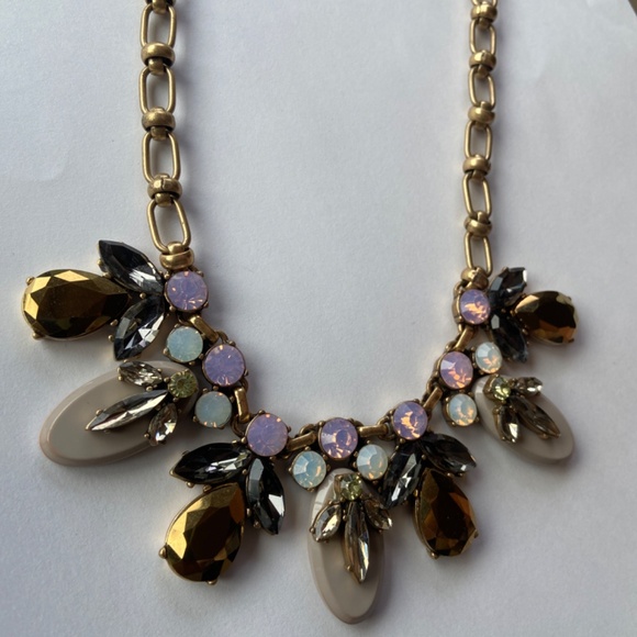 J CREW BRULEE IRIDESCENT STATEMENT NECKLACE - Picture 8 of 15